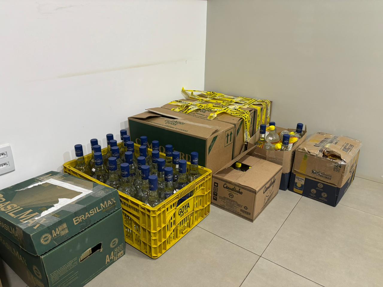 Ação faz parte das medidas coordenadas para coibir a venda de bebidas irregulares e prevenir casos de intoxicação por metanol