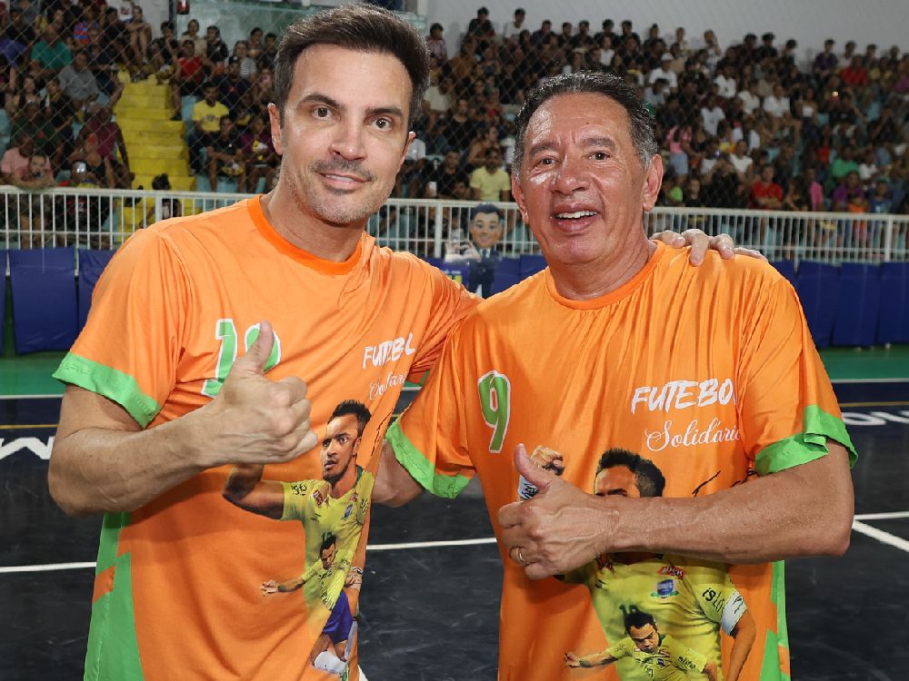 Na quinta-feira (16), evento arrecadou alimentos e destacou a união entre esporte e comunidade