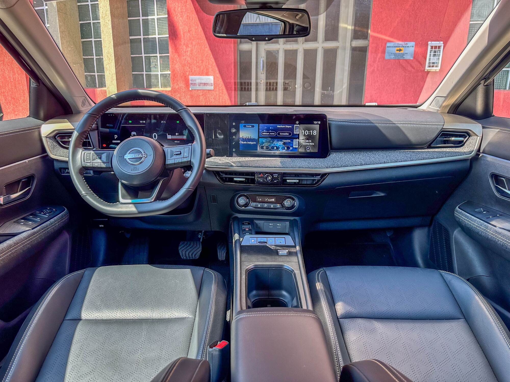 Interior do novo Nissan Kicks (Foto: Williams Souza)