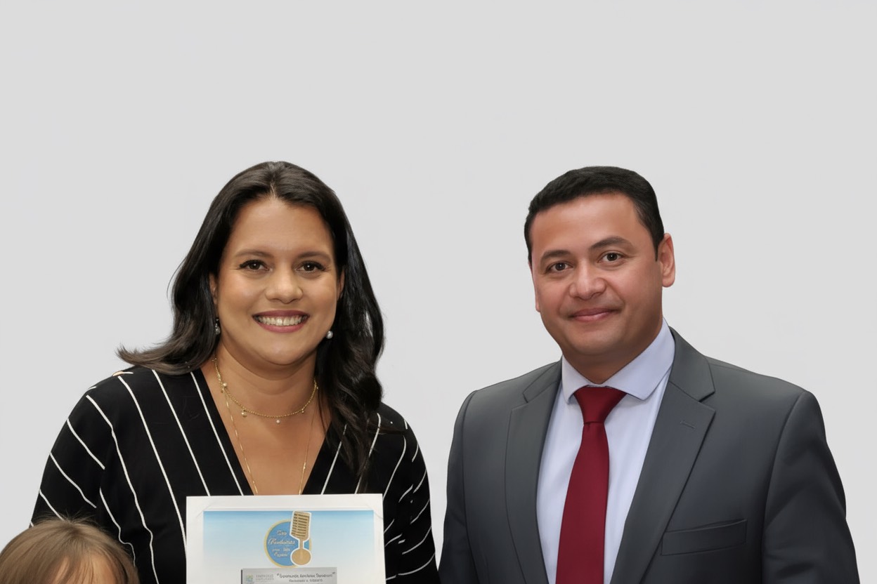 Luciano Lima e Karine Cortez são reconhecidos por levar informação com qualidade a todos os cantos de MS