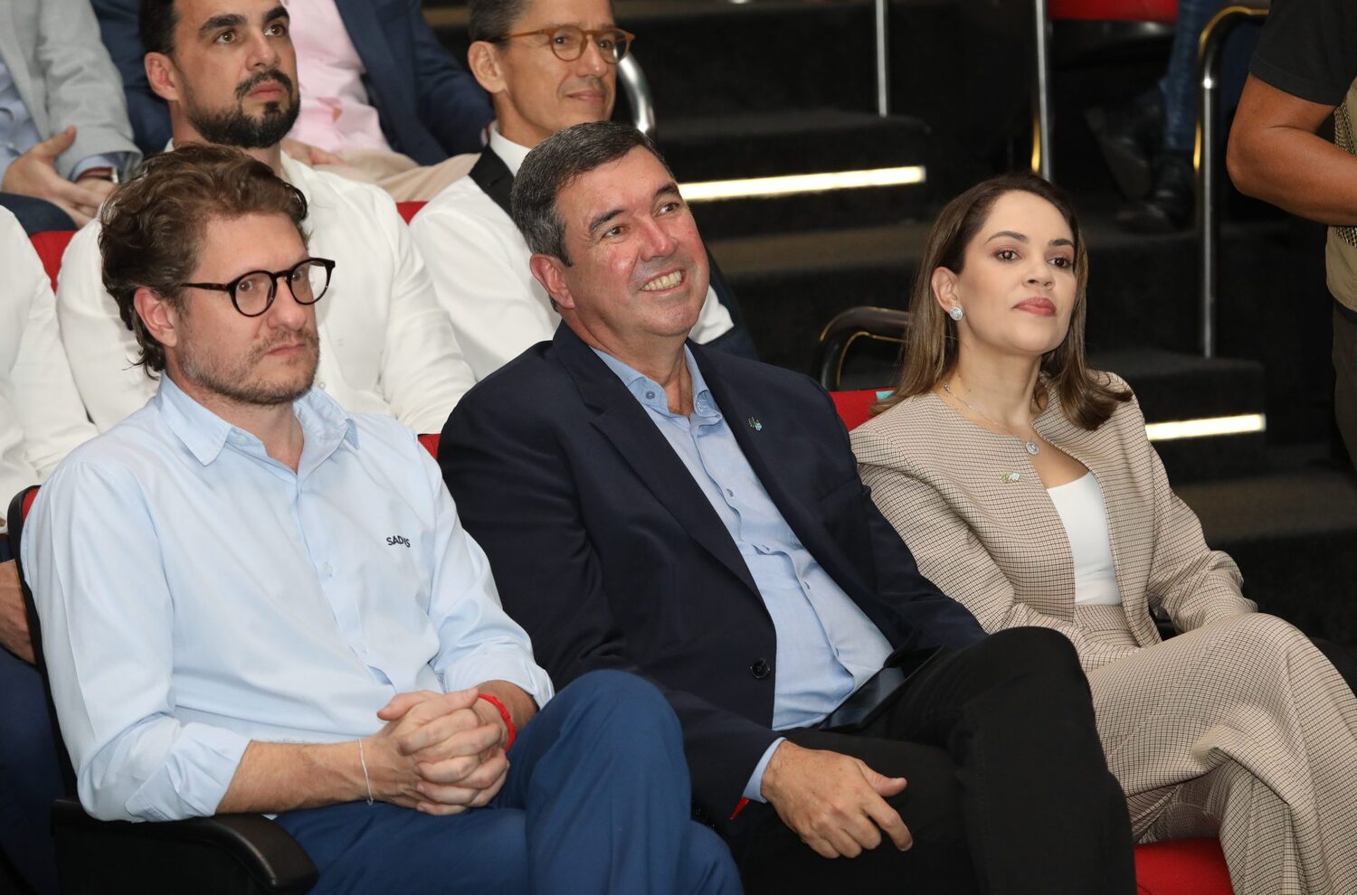 O Governador Eduardo Riedel marcou presença na premiação