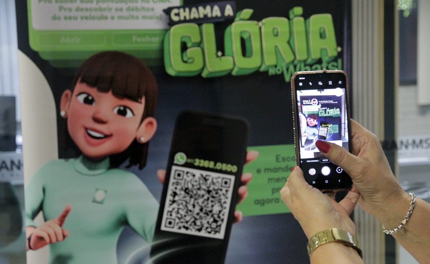 Assistente virtual Glória dinamizou atendimento do Detran de MS 