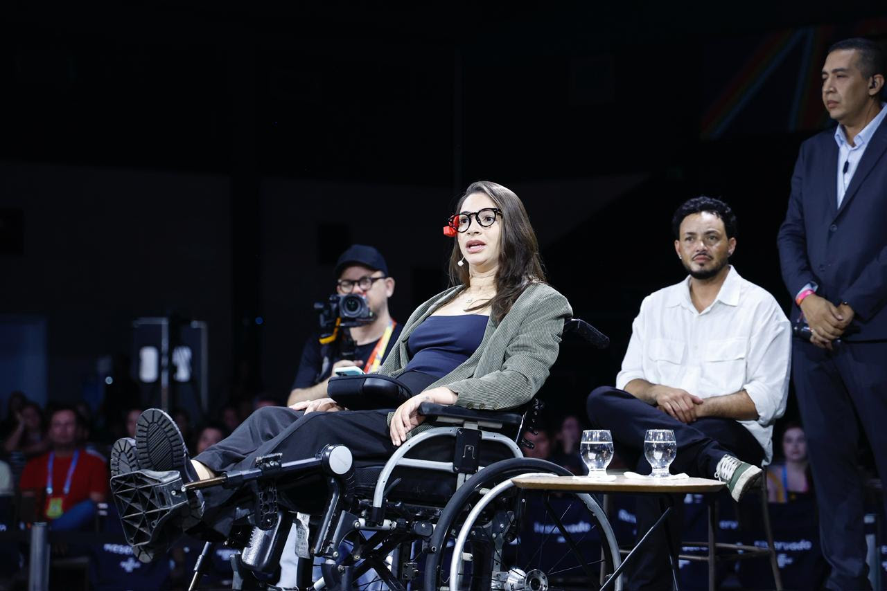 Com relatos de experiência, Laís Souza palestrou sobre 