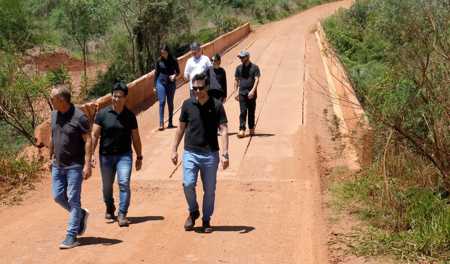 Uma equipe técnica do banco esteve no Estado na semana passada para visitar trechos das obras