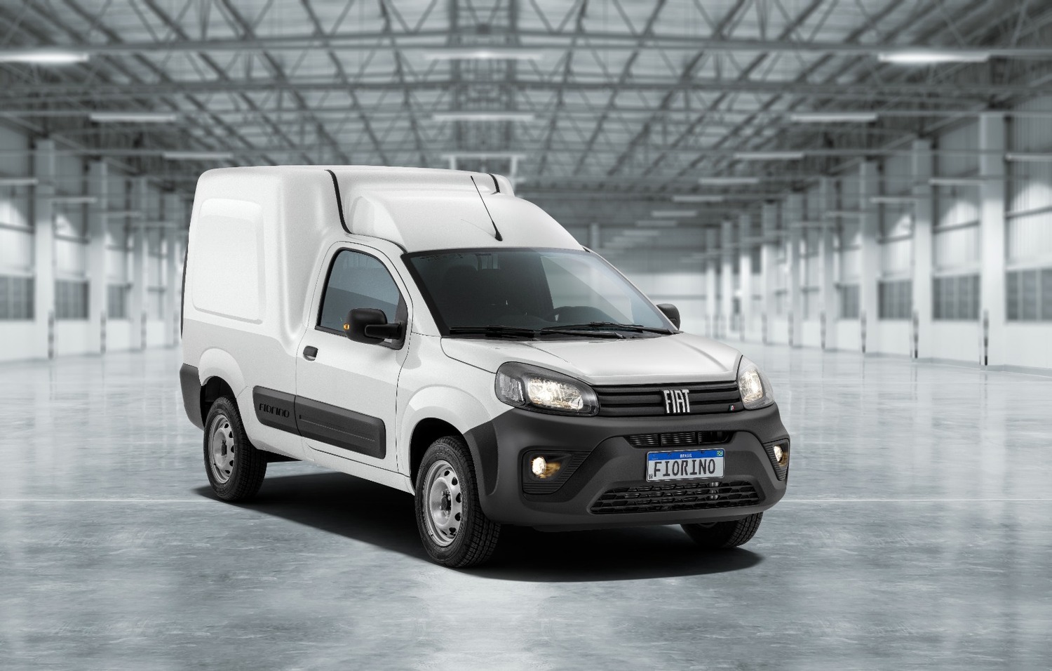 Fiorino 2025  Versão atual do furgão, com motor 1.3 flex e capacidade de carga de até 650 kg.