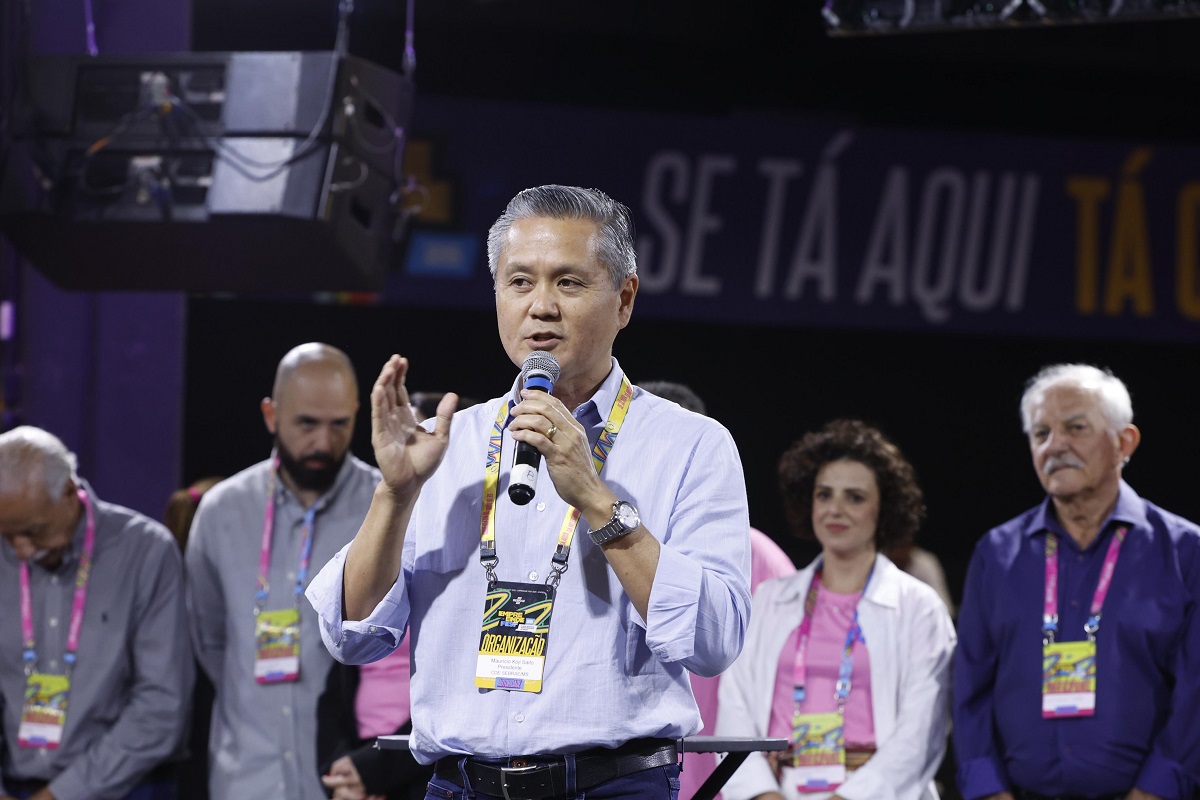 O presidente do Conselho Deliberativo do Sebrae/MS e vice-presidente do Sistema Famasul, Maurício Saito.