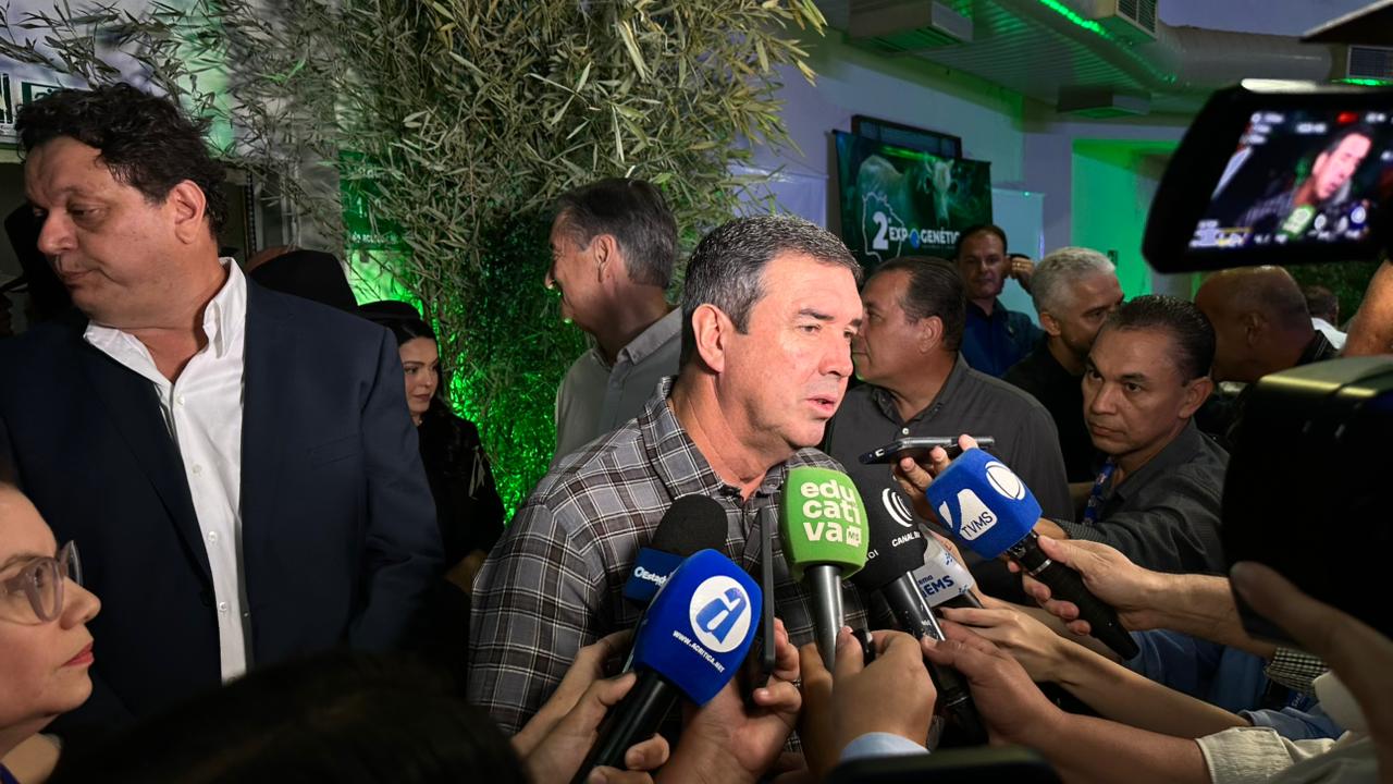 O governador EduardoRiedel