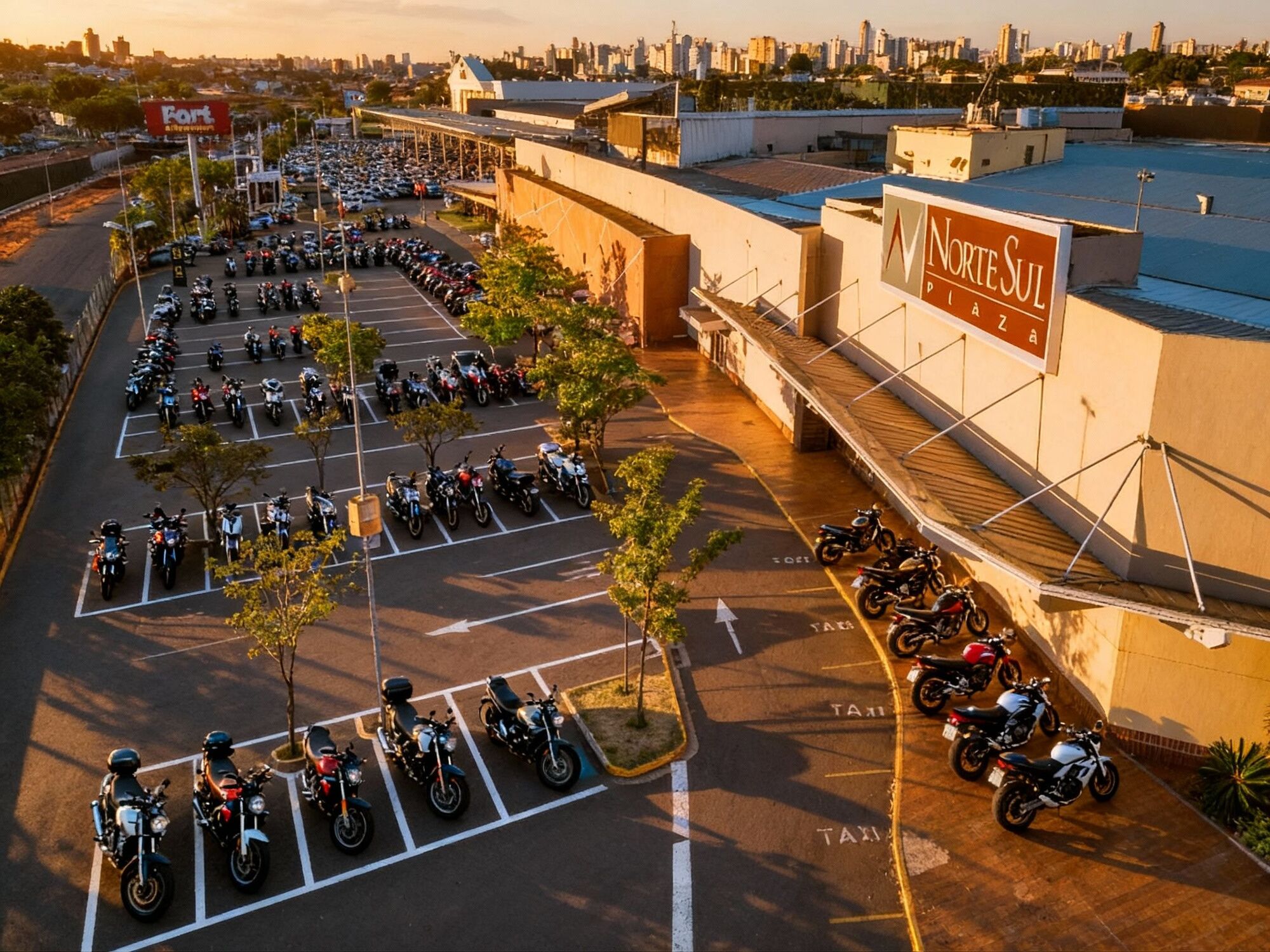 Evento gratuito une motociclismo, rock e solidariedade neste sábado (8), no Norte Sul Plaza, com doações destinadas à Escola Colibri.