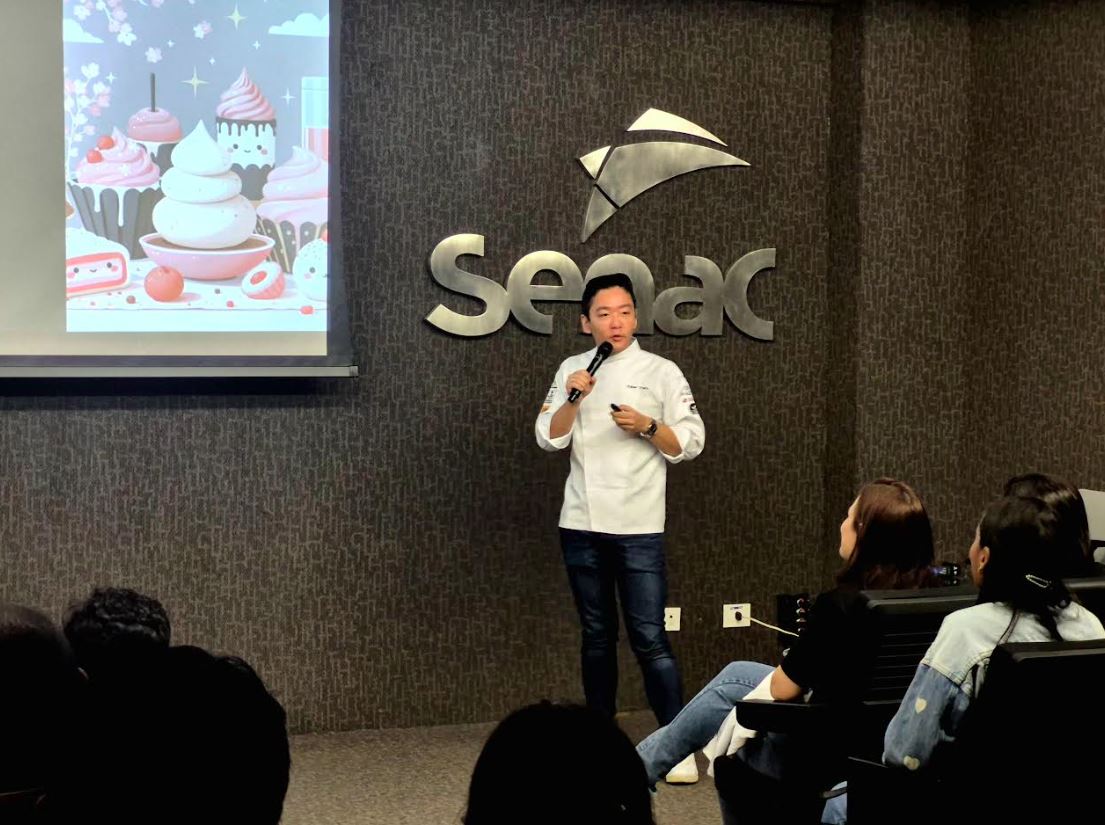 Chef Igor Suzukawa enfatiza segurança alimentar e disciplina na rotina de preparo de sushis e pratos japoneses.