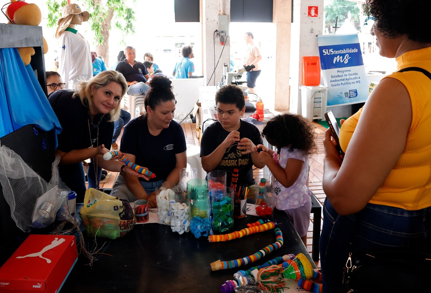 Mais de 30 serviços são oferecidos gratuitamente à população em ação conjunta do Governo do Estado durante o Rodeo Fest Inclusivo