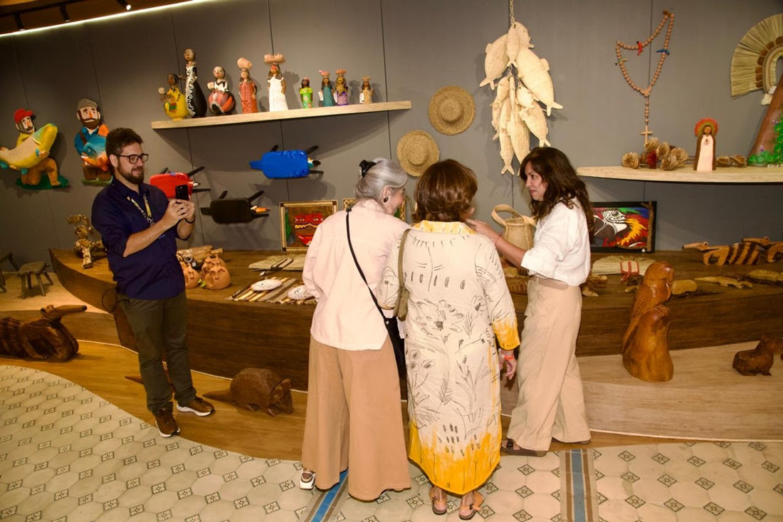 Exposição com trabalhos feitos por artesãos de MS está aberta para visitação até fevereiro de 2026.