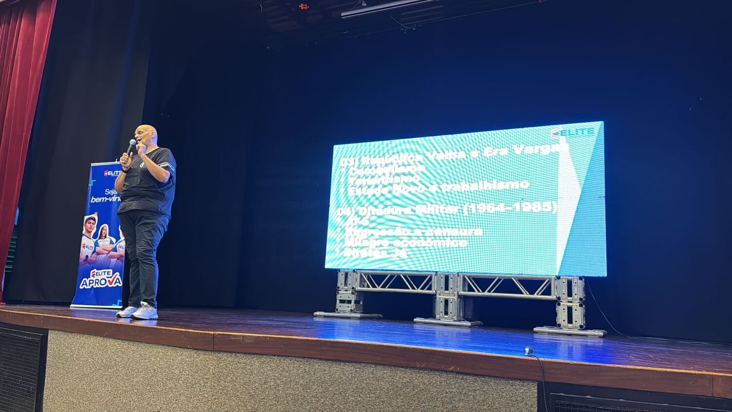 Elite Rede de Ensino realiza aulão em Campo Grande com foco em revisão e apoio emocional para o Enem 2025.