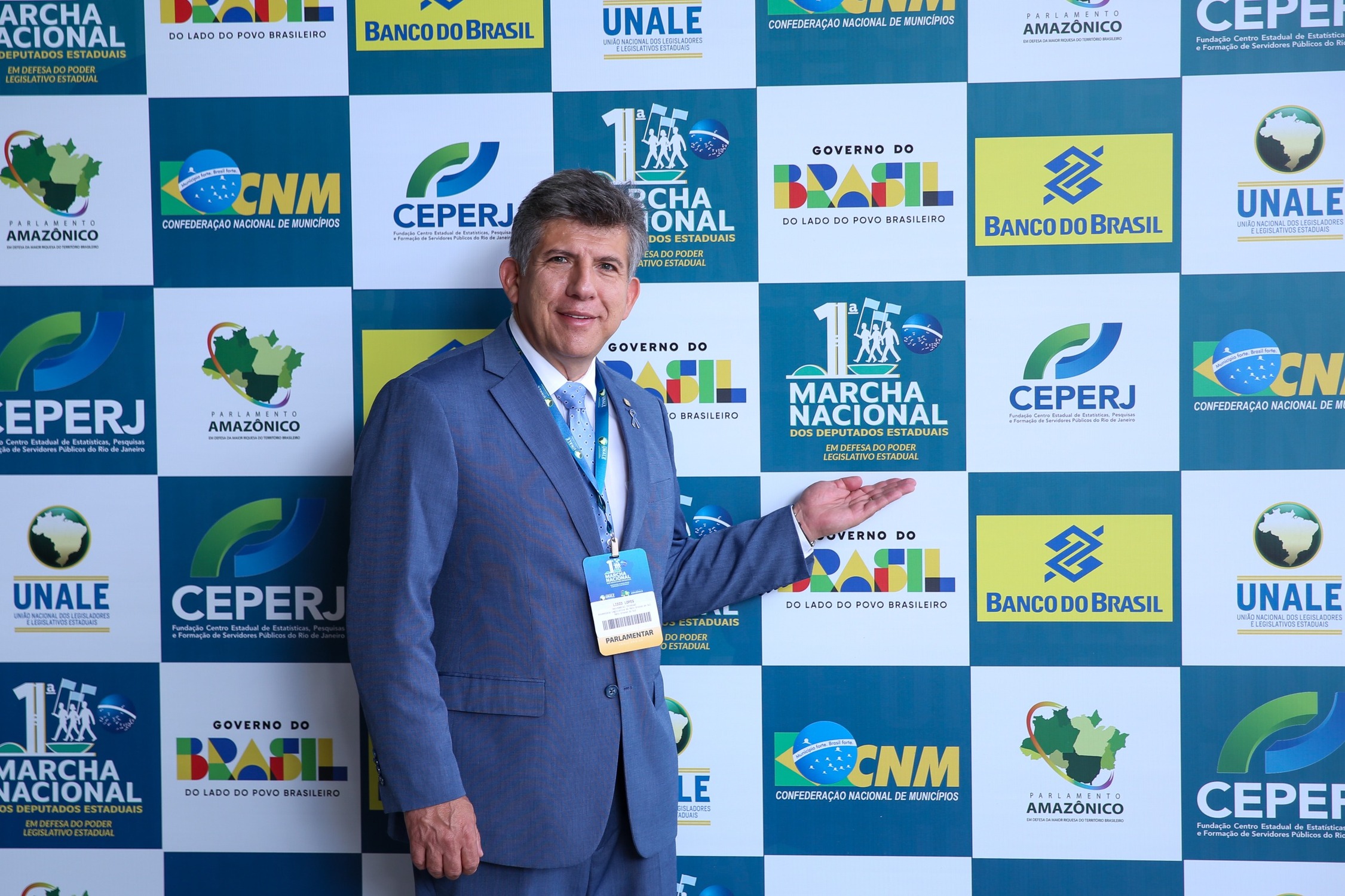 Lidio Lopes leva a posição da Assembleia de MS à 1ª Marcha Nacional dos Deputados Estaduais