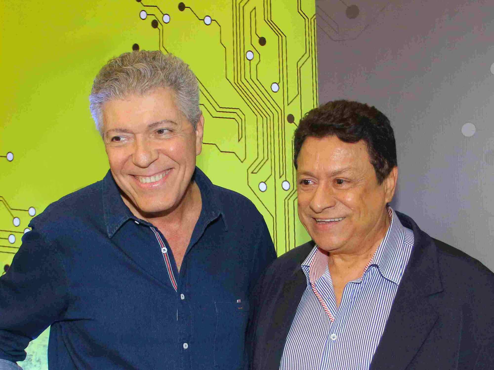 O presidente da ASL, Henrique de Medeiros e o coordenador Américo Calheiros