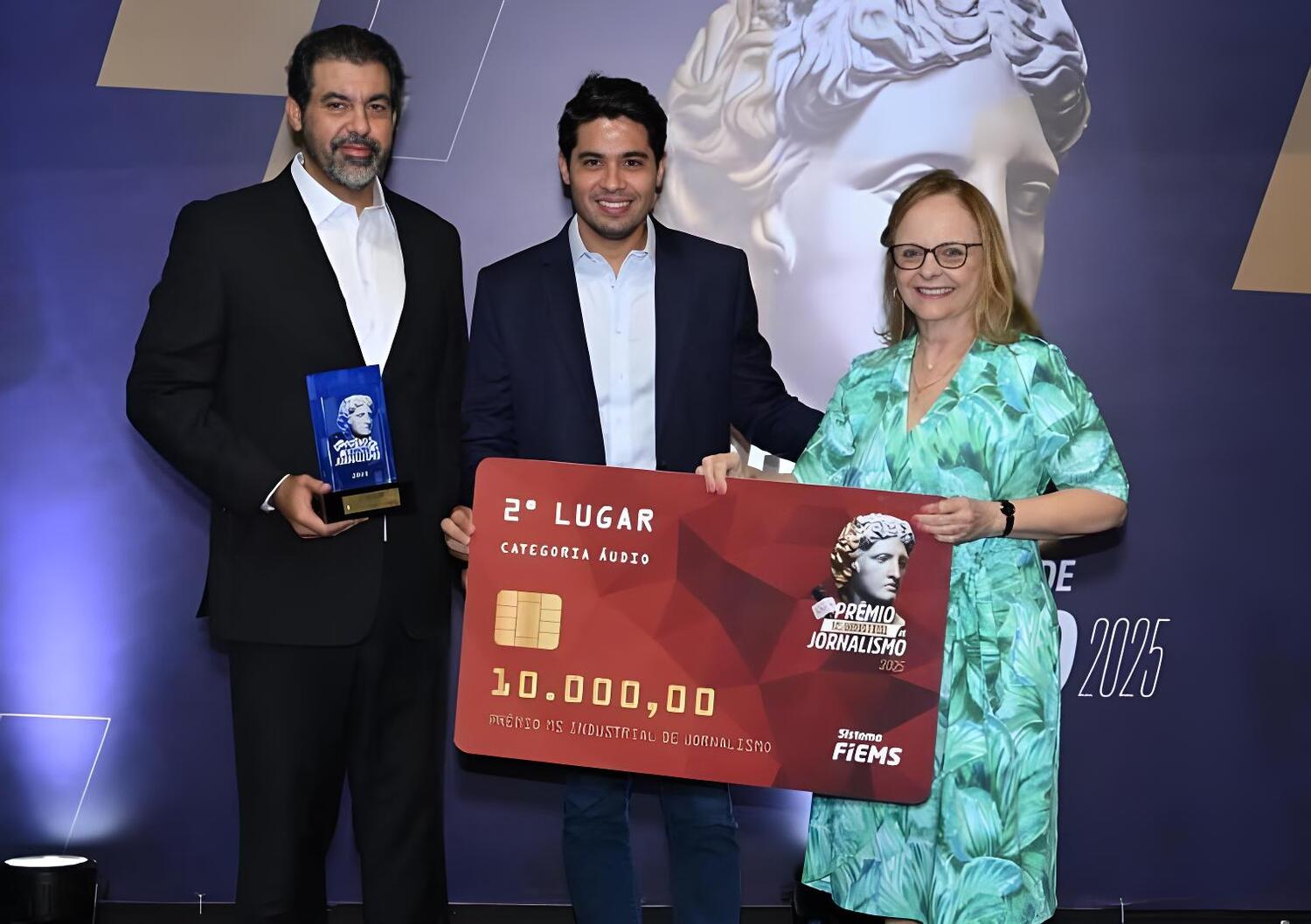 A Crítica é premiado no Prêmio MS Industrial com podcast sobre o papel social da indústria sul-matogrossense