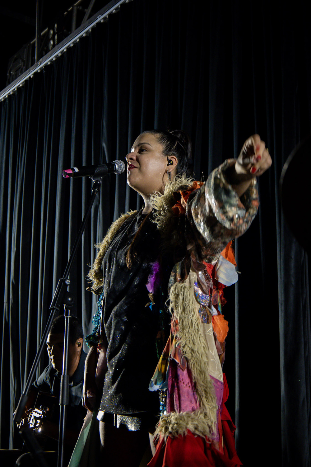 A cantora Erica Espíndola