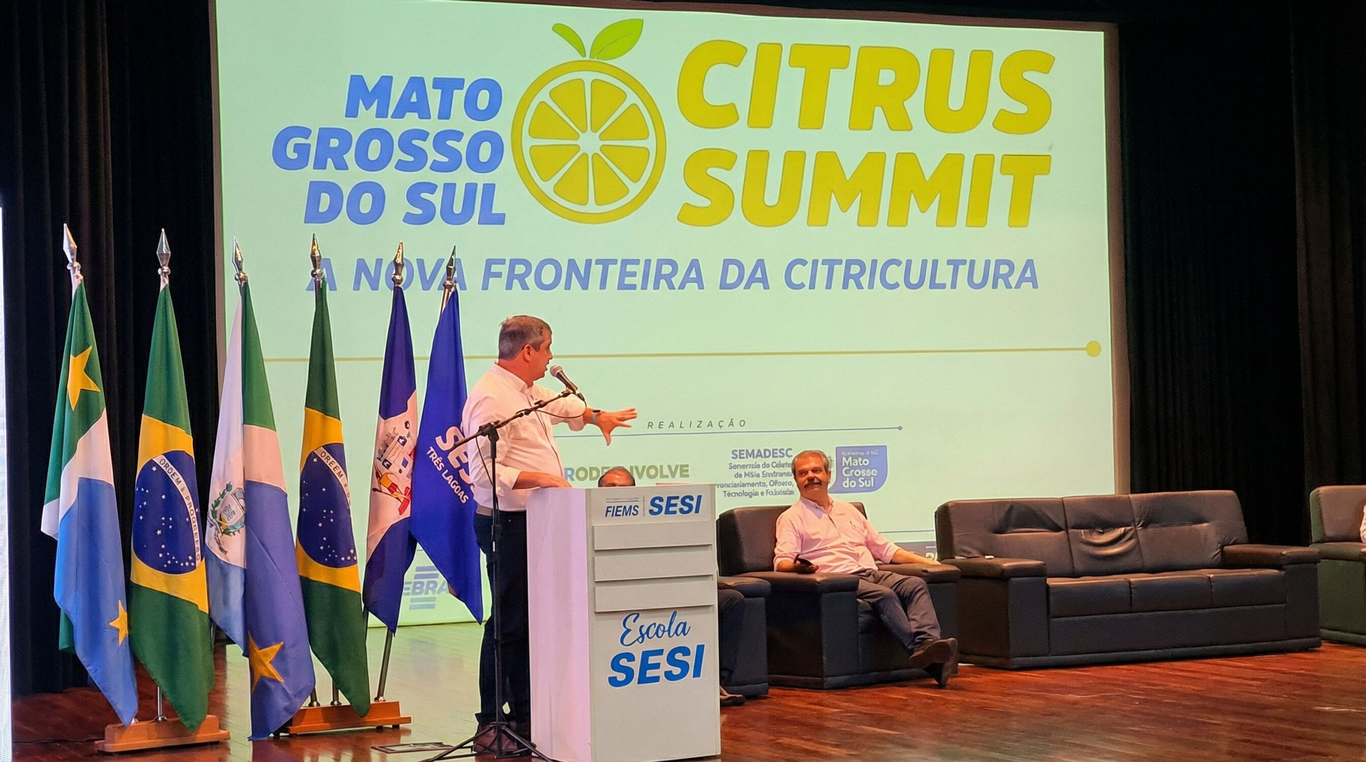 Estado projeta 50 mil hectares plantados até 2030 e quer atrair indústrias para consolidar cadeia da laranja