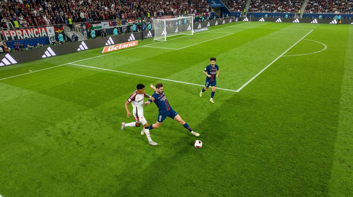 PSG e Flamengo disputaram a final da Copa Intercontinental