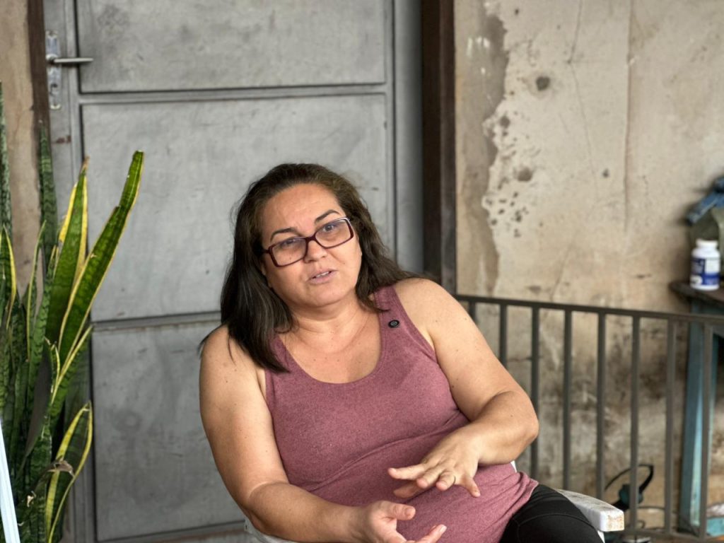 Sarita Ribeira da Silva: residência já tinha quatro fossas e realidade mudou após chegada do esgoto