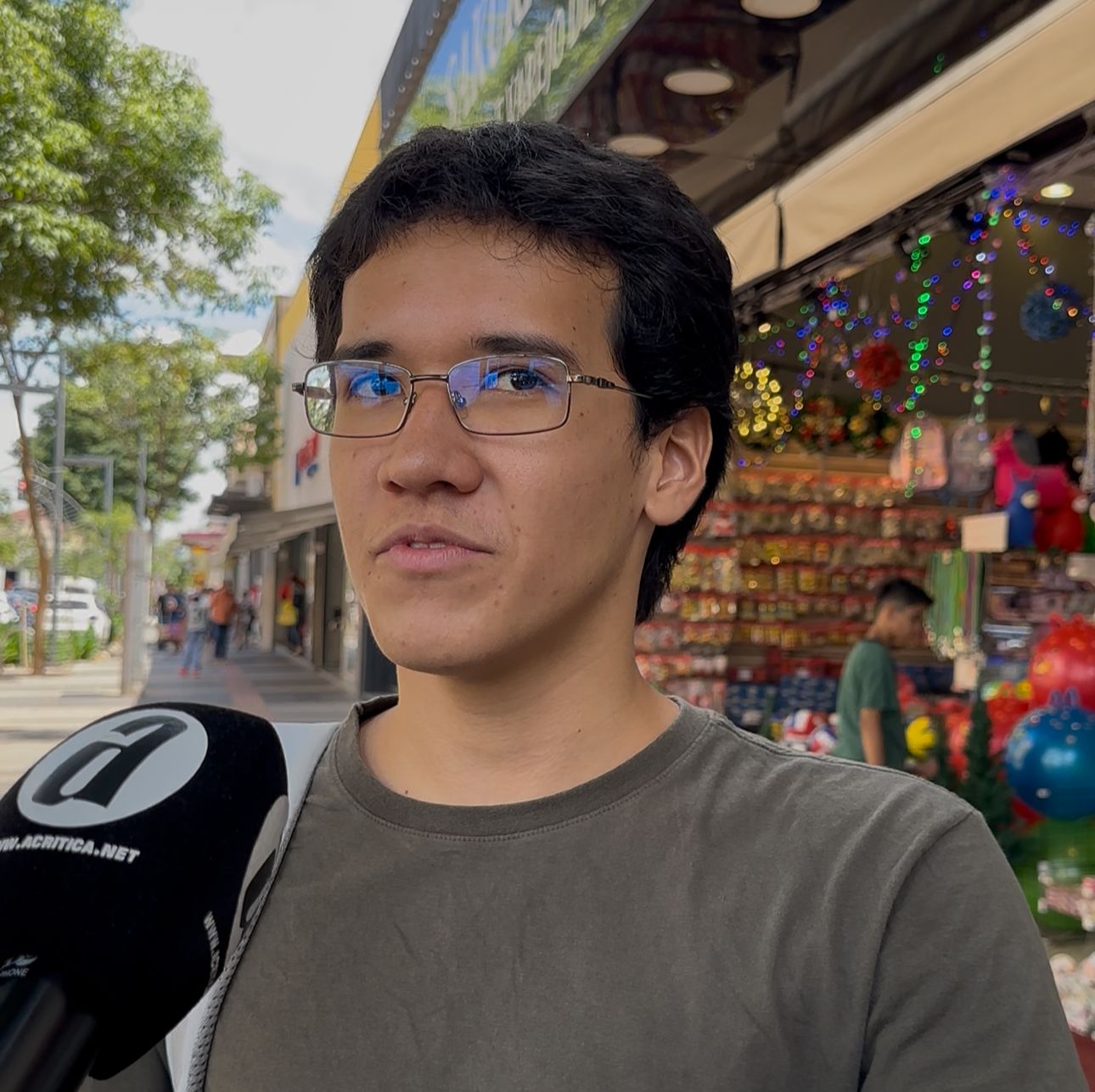 Leandro, 22 anos, morador de Campo Grande