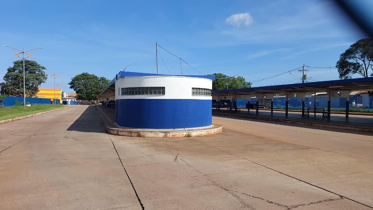 Terminais ficaram vazios em Campo Grande por conta da greve dos motoristas