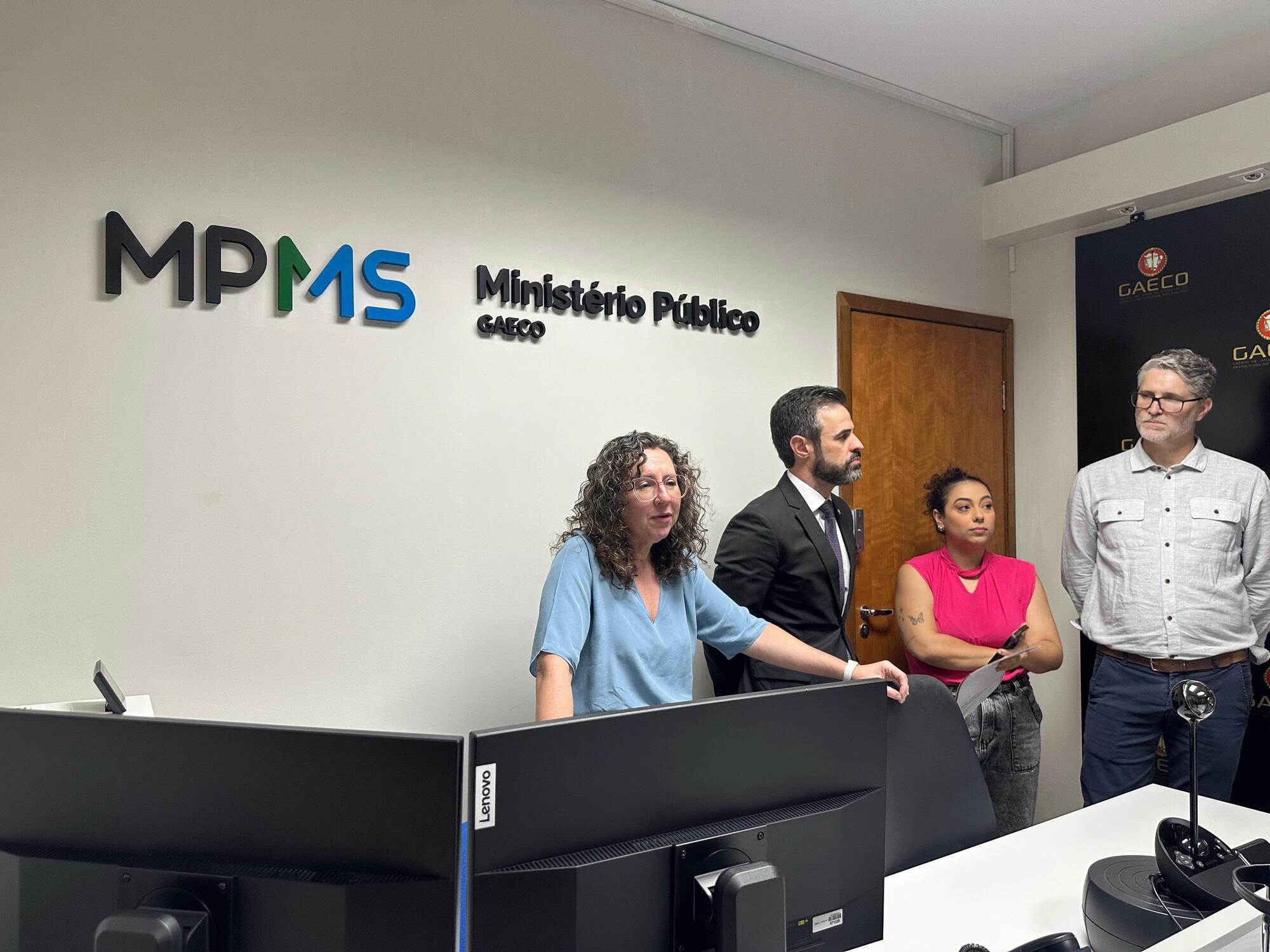 A Procuradora de Justiça Ana Lara Camargo de Castro, Coordenadora do Gaeco