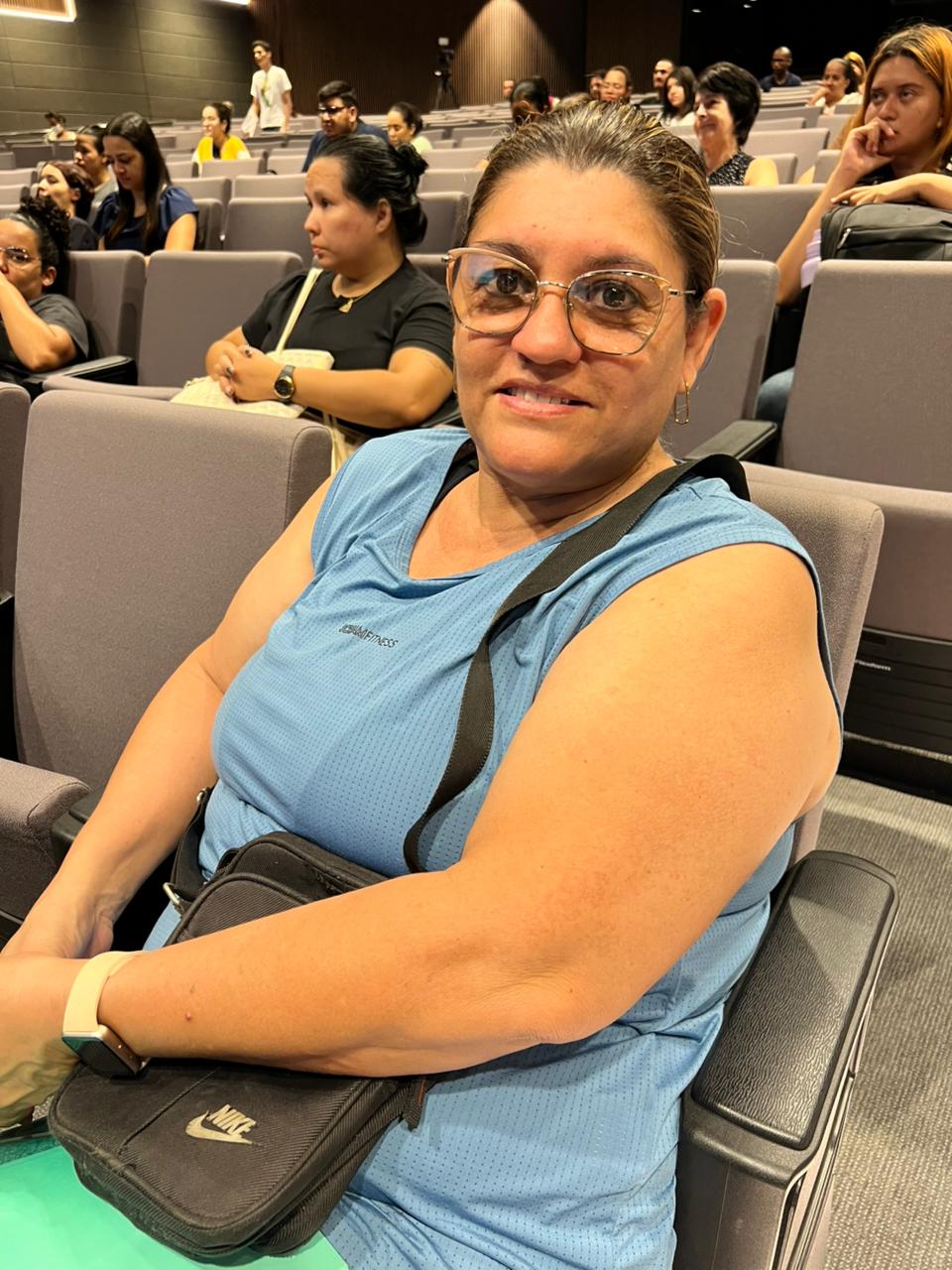 Aos 54 anos, Kátia Cilene de Oliveira decidiu que ainda é tempo de recomeçar