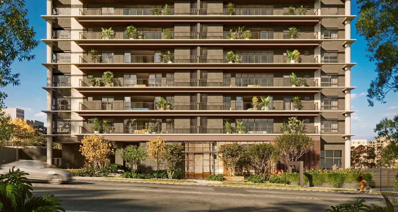 Fachada ilustrativa do Alameda Jardim, localizado no bairro Jardim dos Estados 