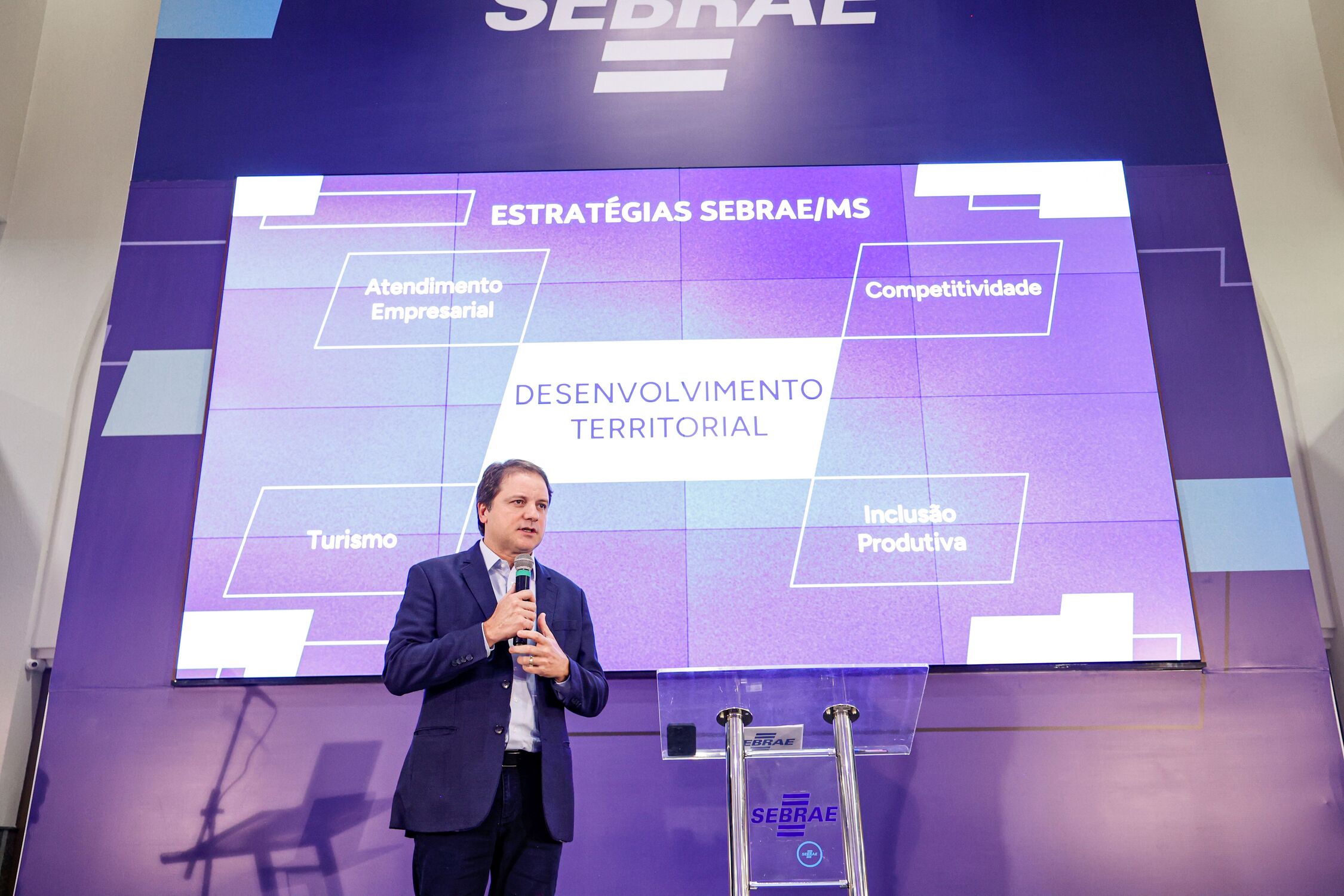 Claudio Mendonça, diretor-superintendente do Sebrae/MS, apresenta principais ações da instituição para 2026.