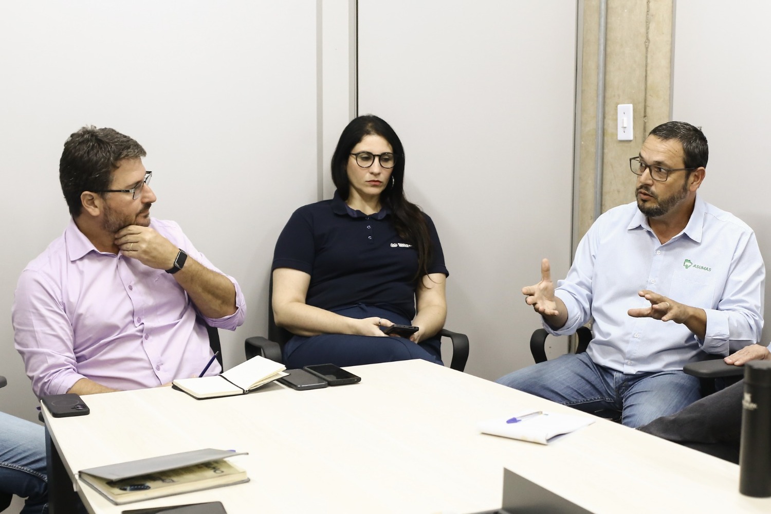 O presidente da Associação Sul-Mato-Grossense de Suinocultores (ASUMAS), Renato Spera participou do encontro