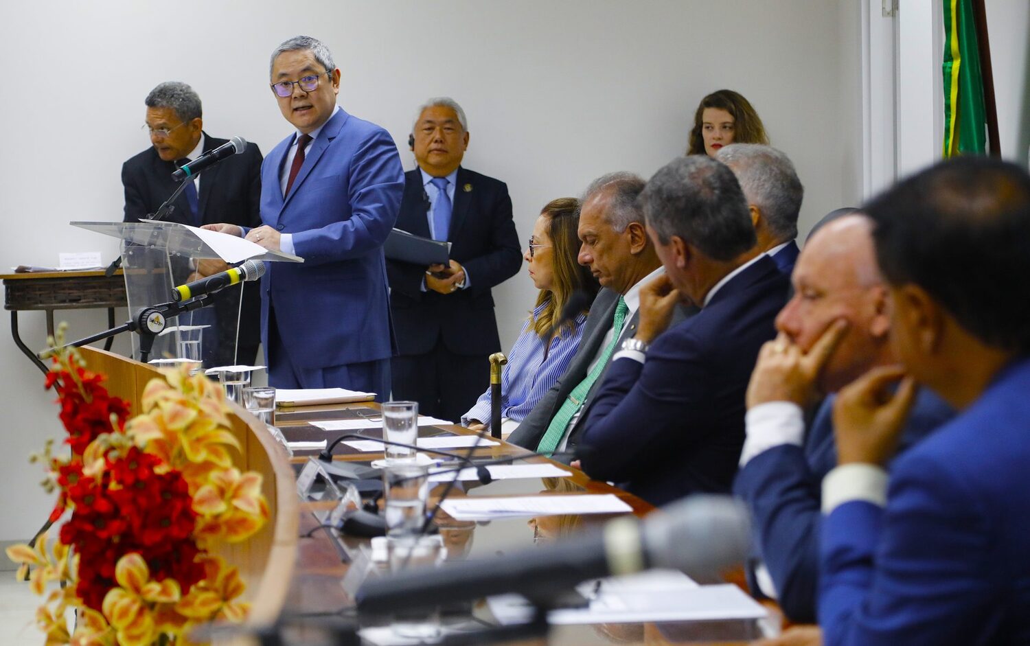 O presidente do TRF3, desembargador Carlos Muta