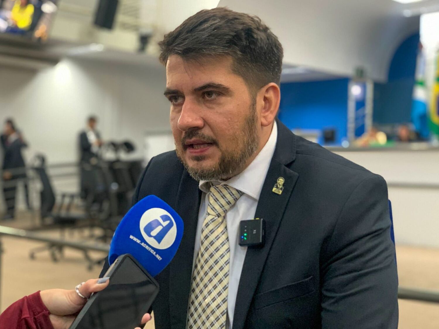 Vereador Rafael Tavares (PL) - (Foto: Jamille Gomes)