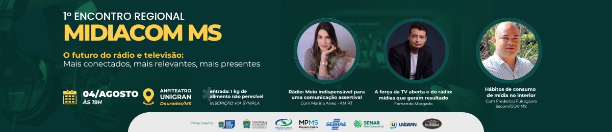 1º Encontro Regional MIDIACOM MS