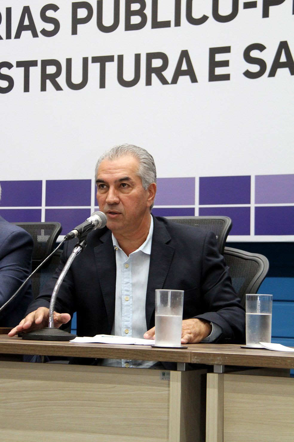 Governador Reinaldo Azambuja falou do PPP em saneamento em MS