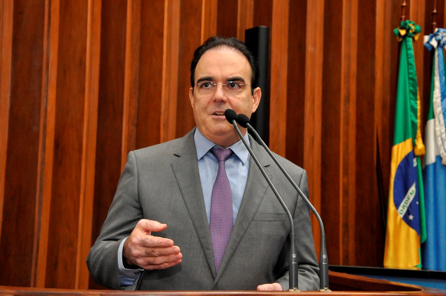 Deputado Felipe Orro, proponente da sessão solene