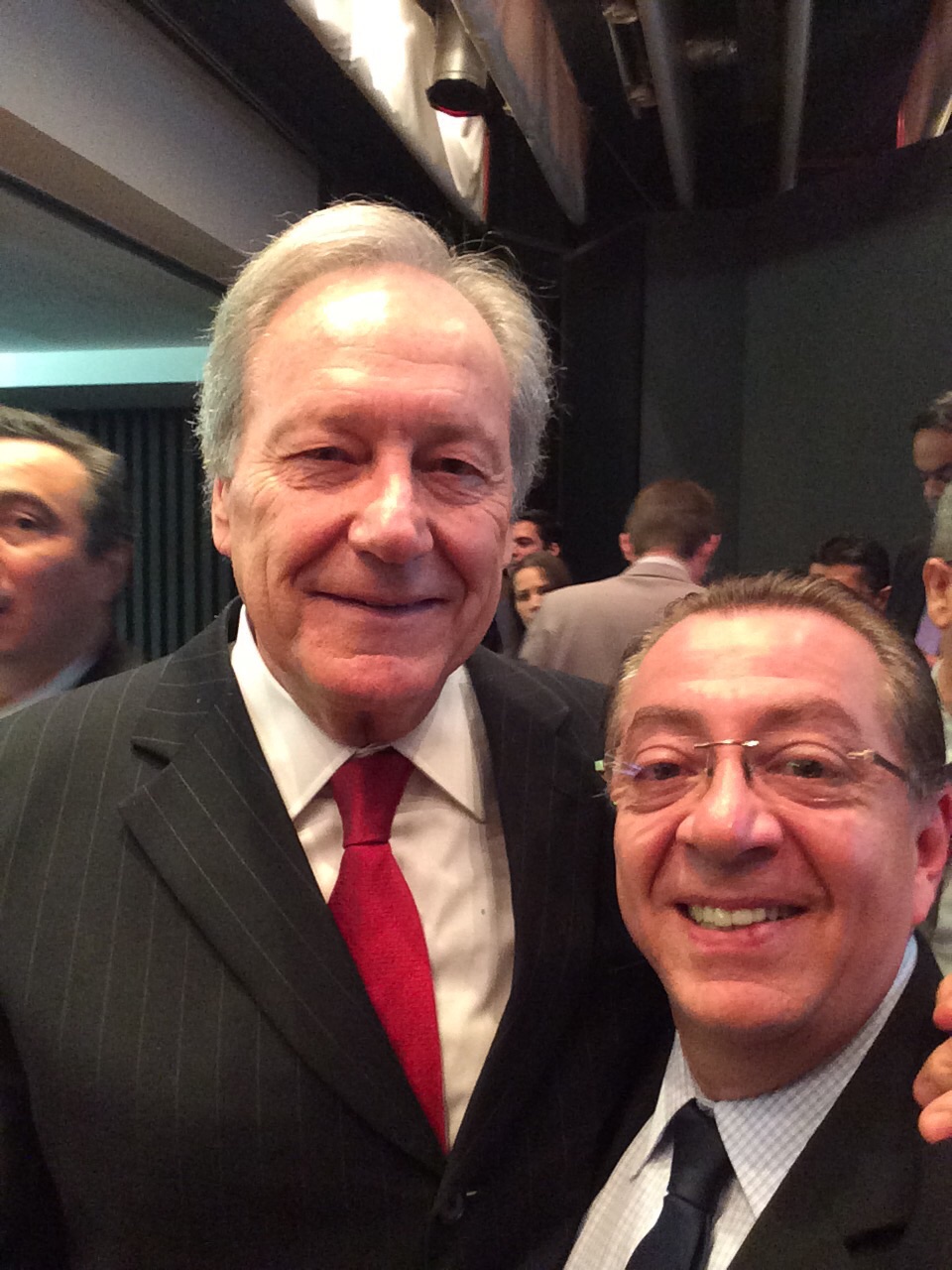 Mansouir com Ricardo Lewandowski, presidente do STF